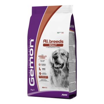 Gemon high premium quality cane crocchette medium adult con agnello e riso 3 kg Gemon high premium quality cane crocchette medium adult con agnello e riso 3 kg