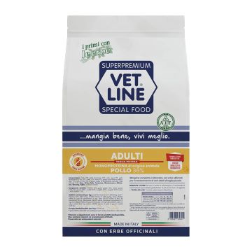 Vetline Cane Adulto Mini Pollo 12,5 Kg