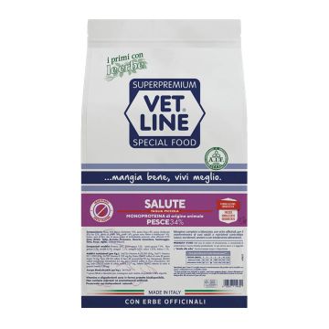 Vetline Cane Salute Mini Pesce 12,5 Kg