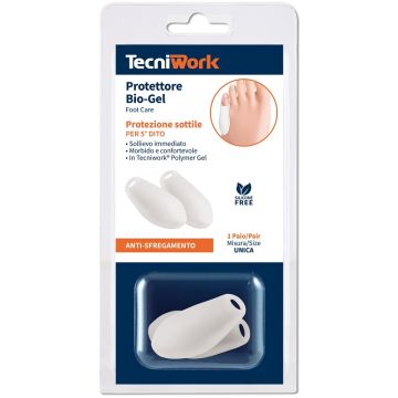 Bio Gel Protezione Sottile Per Mignolo Misura Universale 1 Paio