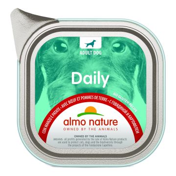 Daily menu dogs manzo/patate 100 g