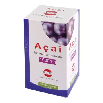 Acai estratto secco 60 compresse ovali