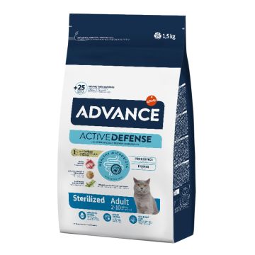 Advance cat adult sterilized chicken & rice 1,5 kg
