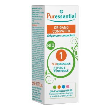 Puressentiel origano compatto olio essenziale bio 5 ml