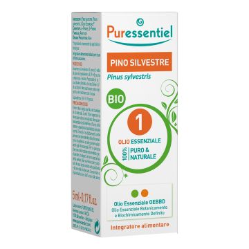 Puressentiel pino silvestre olio essenziale bio 5 ml