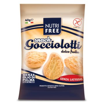 Nutrifree gocciolotto cioccolato snack 40 g