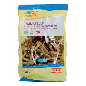 Zero% glutine tagliatelle a nido di grano saraceno integralesenza glutine bio 250 g