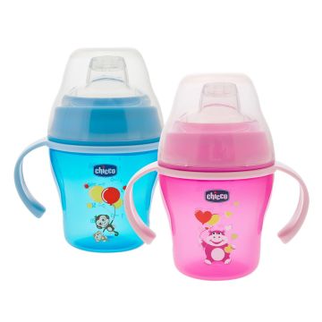 Chicco tazza soft 6m+ rosa&azz