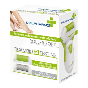Roller soft esfoliante professionale per pedicure