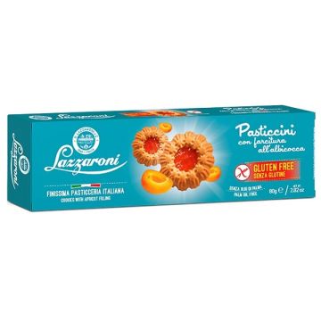 Lazzaroni Pasticcini Albicocca 80g
