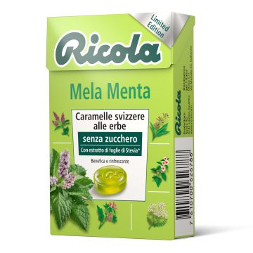 Ricola Mela Menta Senza Zuccheri 50g