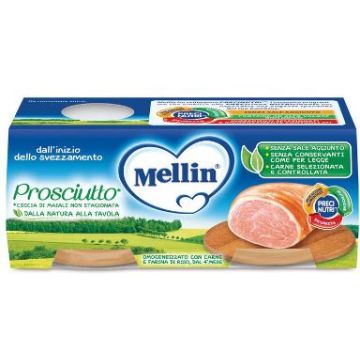 Omo mellin prosciutto 2x120g