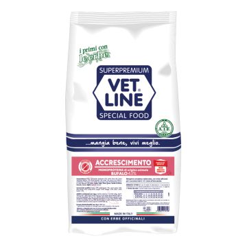 Vetline Cane Accrescimento Monoproteico Bufalo 12,5 Kg