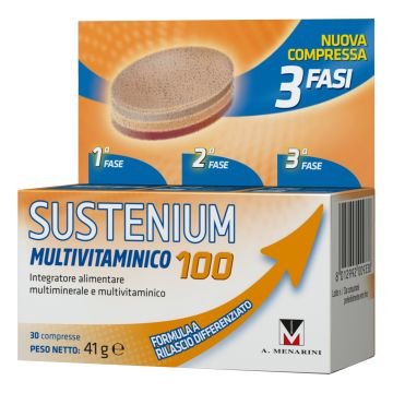 Sustenium multivitaminico 100% 30 compresse