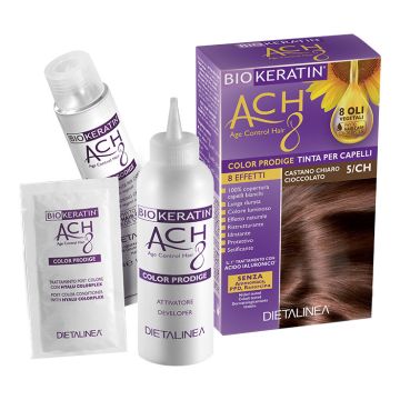 Biokeratin ach8 color prodige 5/p castano chiaro prugna