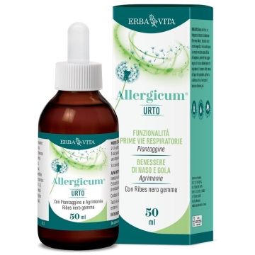 Erba Vita Allergicum Urto Gocce Integratore Alimentare 50 ml