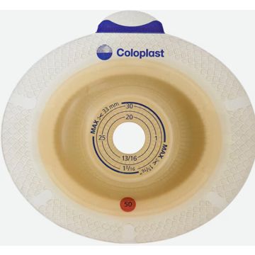 Placca per urostomia sistema a 2 pezzi sensura xpro convex light foro ritagliabile 15-23mm flangia 40mm 5 pezzi Placca per urostomia sistema a 2 pezzi sensura xpro convex light foro ritagliabile 15-23mm flangia 40mm 5 pezzi