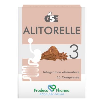 Gse alitorelle 3 integratore alimentare gusto deciso 60 compresse 27g