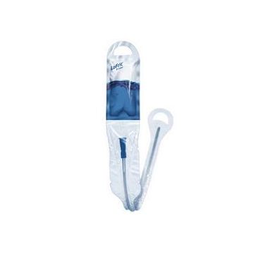 Catetere urinario monouso autolubrificante idrofilo pobe lubrificazione tramite polivinilpirrolidone soluzione salina sterile integrata lofric primo donna ch14 15 cm 30 pezzi
