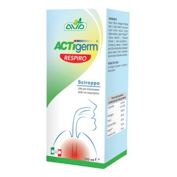 Actigerm respiro sciroppo 250 ml