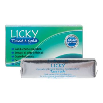 Licky per Tosse e Gola Gusto Balsamico 24 Caramelle