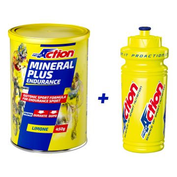 Mineral plus limone 450 g + borraccia