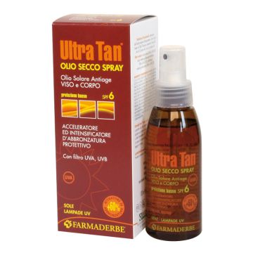 Ultra tan olio secco spf 6 100 ml
