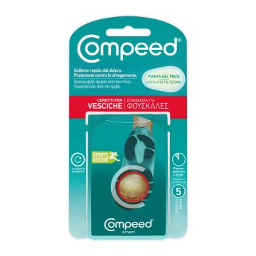 Compeed vesciche pianta piede 5 cerotti