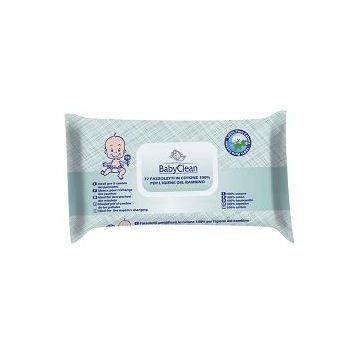 Baby clean salviettine cotone umidificate 72 pezzi Baby clean salviettine cotone umidificate 72 pezzi