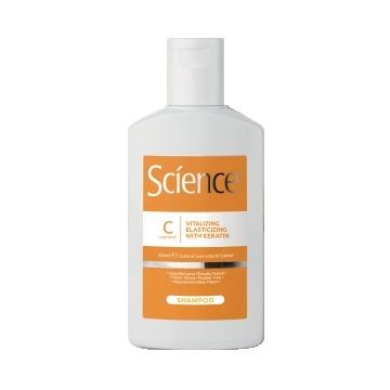 Science shampoo ristrutturante elasticizzante alla keratina 200 ml