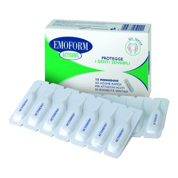 Emoform Actisens Gel-Protegge i Denti Sensibili 15 Fiale 2 ml