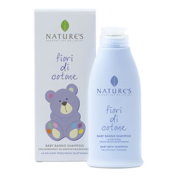 Natures fiori di cotone baby bagno shampoo