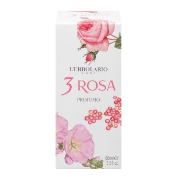 3 rosa acqua profumo 100 ml