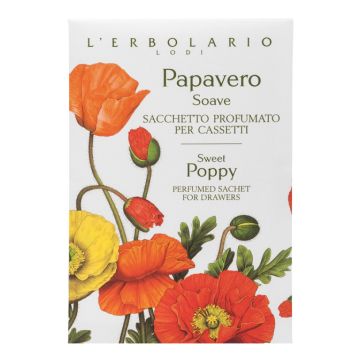 Papavero soave sacchetto cassetto