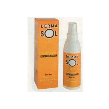 Dermasol wr latte spray protezione medio-alta 50+