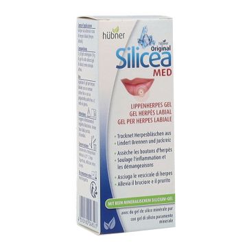 Gel silicea per herpes labiale hubner 2g