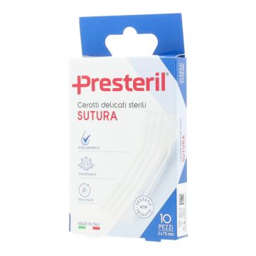 Cerotto Per Sutura Medipresteril Delicato Tnt 3 X75 Mm 10 Pezzi