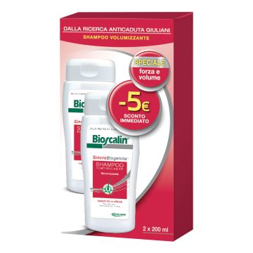 Bioscalin sincrobiogenina shampoo volumizz doppie