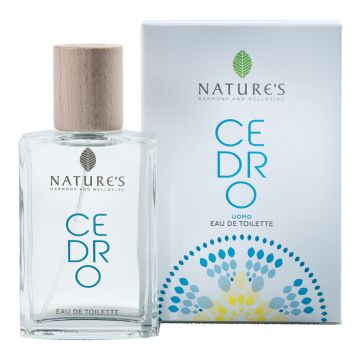 Natures cedro uomo eau de toilette 50 ml