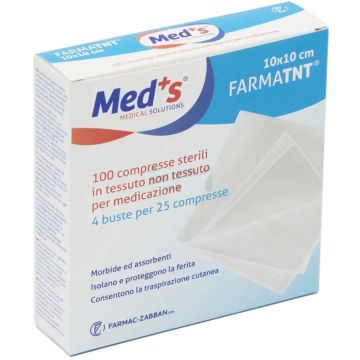 Meds Tnt Garza 10x10cm 100pezzi