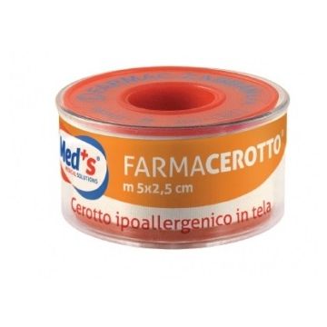 Cerotto meds ipoallergenico tela 500x2,5cm ssr