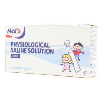 Meds Soluzione Fisiologico 20 Flaconcini Da 5ml