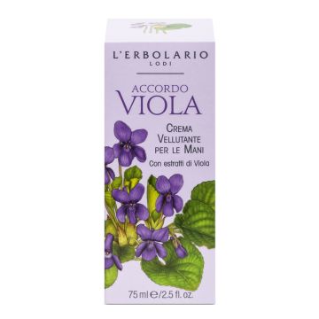 Accordo viola crema vellutante mani 75 ml