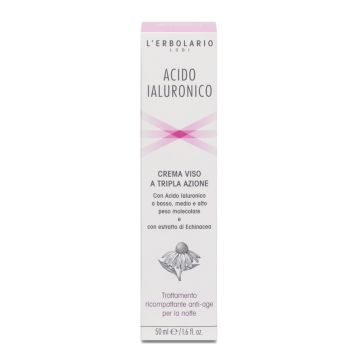 Acido ialuronico crema viso a tripla azione 50 ml