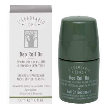 L'erbolario uomo deodorante roll on 50 ml