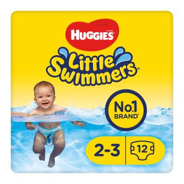 Hugg litt.swimmer 3-8kg 12pezzi