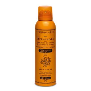 Sole spray olio argan/estratti goji spf 30 150 ml
