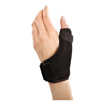 Orione 242 ortesi immobilizzo pollice modellabile ambidestro nero m Orione 242 ortesi immobilizzo pollice modellabile ambidestro nero m