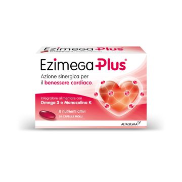 Ezimega Plus Integratore Controllo Colesterolo 20 Capsule Molli
