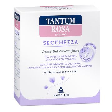 Tantum Rosa Secchezza Crema Gel Vulvovaginale 6x5 ml